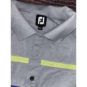 FootJoy "Bloomingdale Golfers Club" Men's Short Sleeve Golf Polo Shirt Size XL